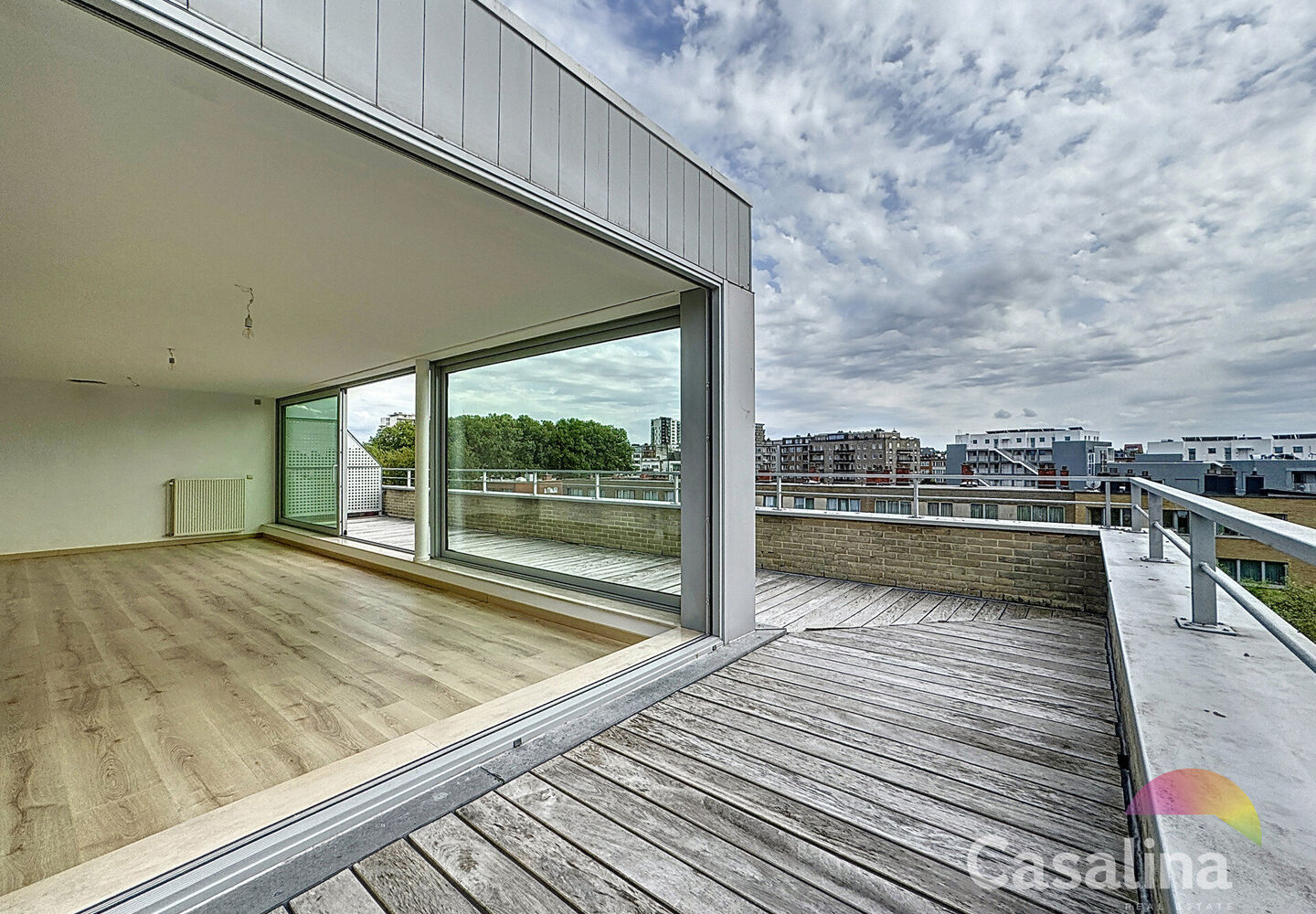 Penthouse te huur in Evere