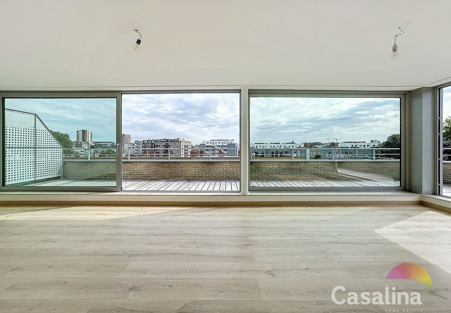 Penthouse te huur in Evere